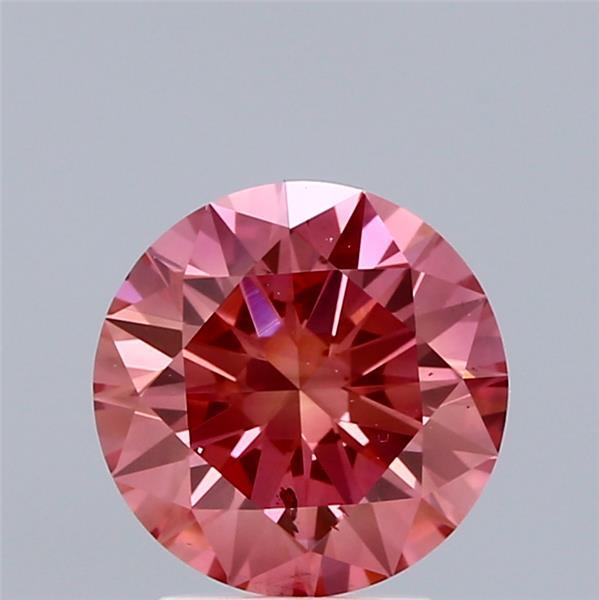 2.03 Ct. Fancy Vivid Pink Round Lab Grown Diamond