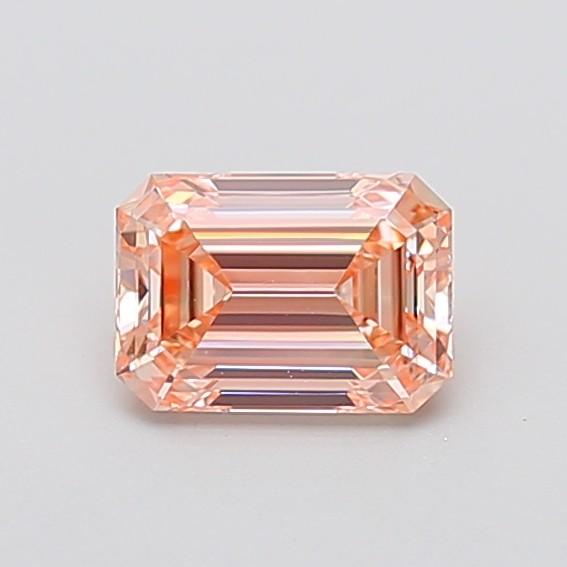 1.11 Ct. Very Light Brown Emerald Lab Grown Diamond