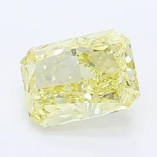 0.91 Ct. Fancy Yellow Radiant Lab Grown Diamond