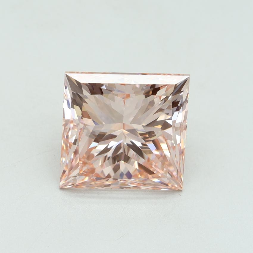 5.01 Ct. Fancy Intense Pink Princess Lab Grown Diamond