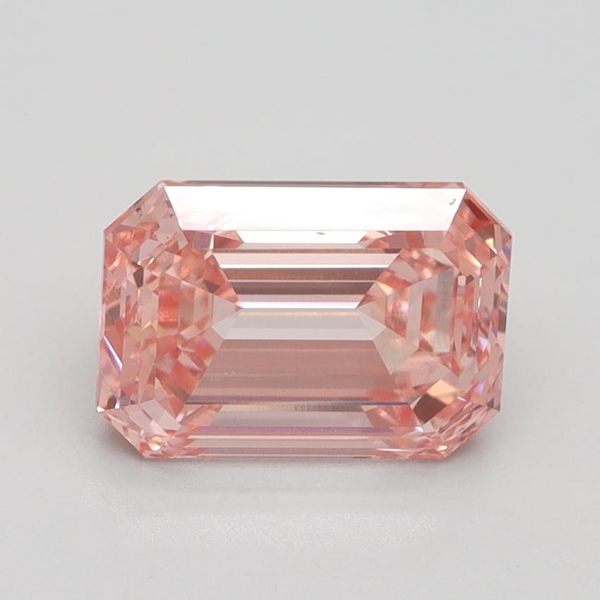 2.51 Ct. Fancy Intense Pink Emerald Lab Grown Diamond