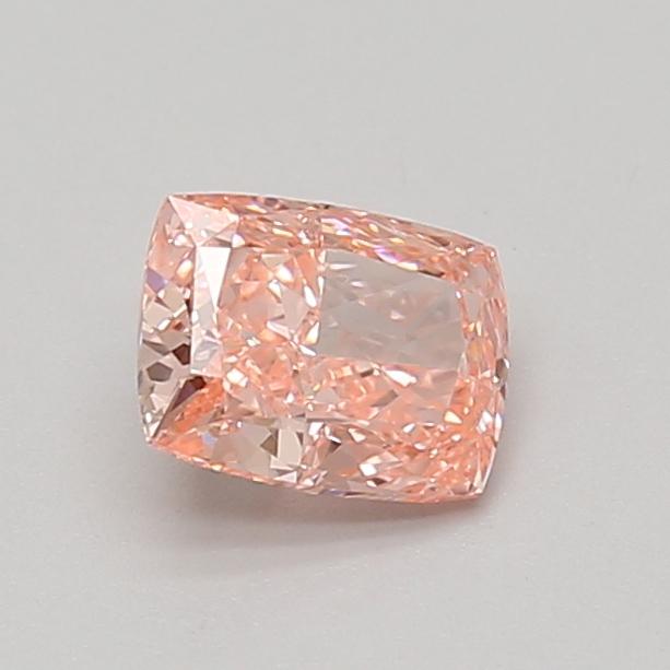 0.82 Ct. Fancy Vivid Pink Cushion Lab Grown Diamond