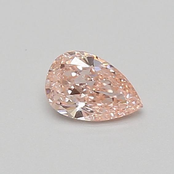 0.33 Ct. Fancy Intense Pink Pear Lab Grown Diamond