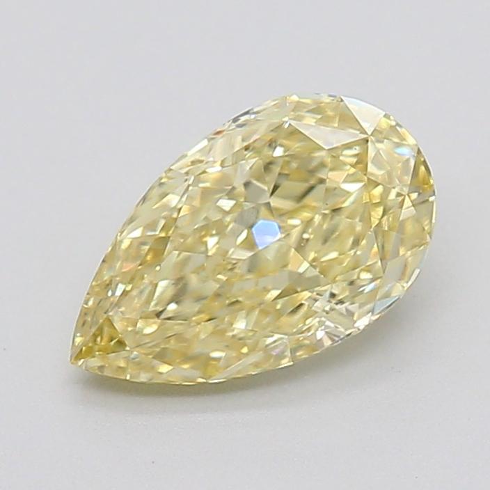 1.05 Ct. Fancy  Yellow Pear Lab Grown Diamond