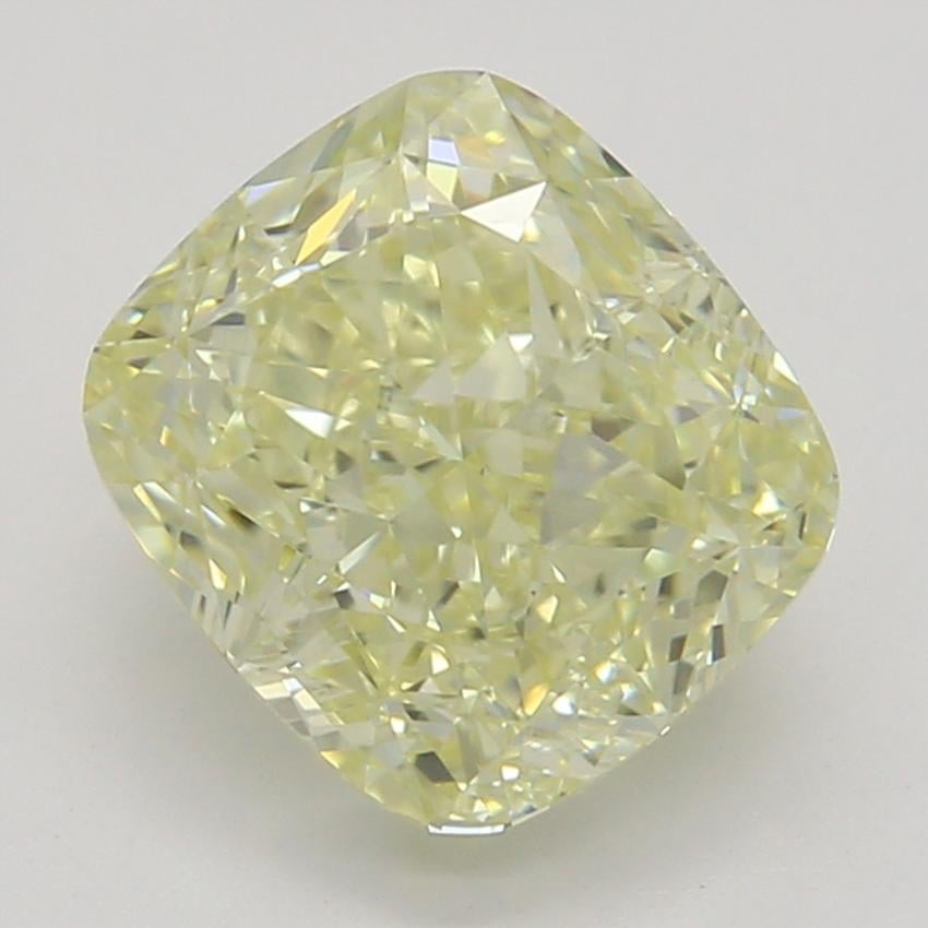 1.40 Ct. Fancy Light Yellow Cushion Diamond