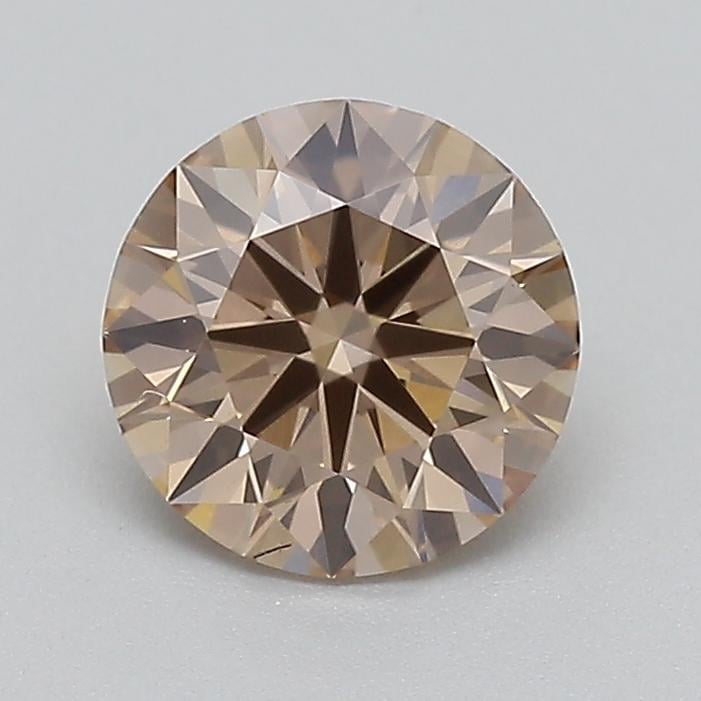 0.63 Ct. Fancy  Brown Round Lab Grown Diamond