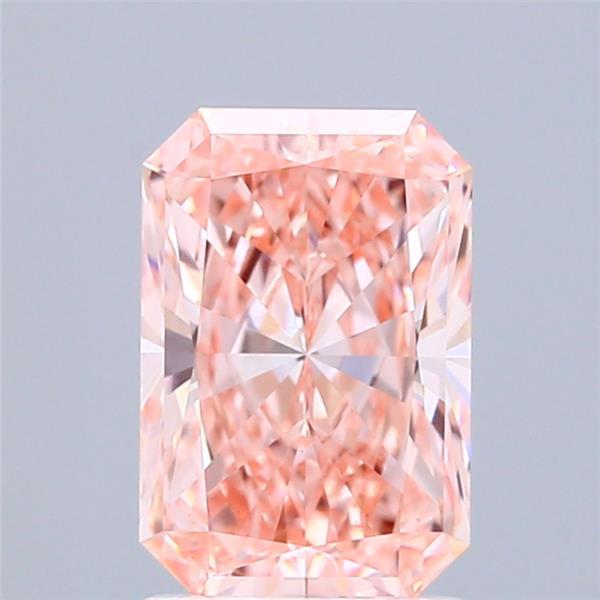 1.89 Ct. Fancy Vivid Pink Radiant Lab Grown Diamond