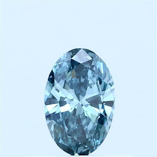 0.32 Ct. Fancy Green Oval Lab Grown Diamond