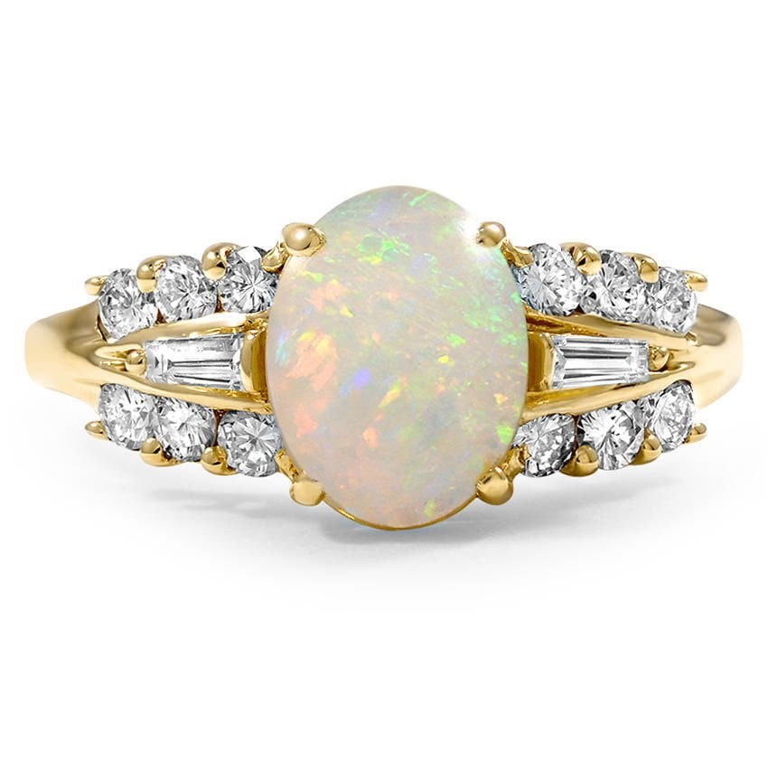 Retro Opal Vintage Ring 