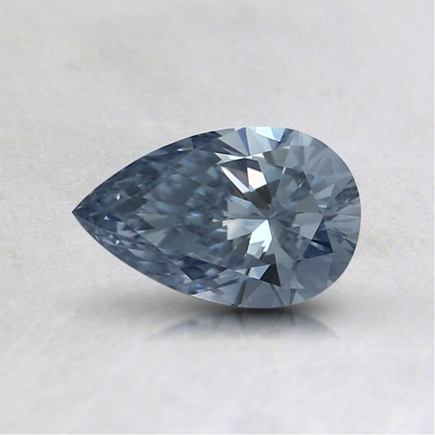 0.42 Ct. Fancy Blue Pear Lab Grown Diamond