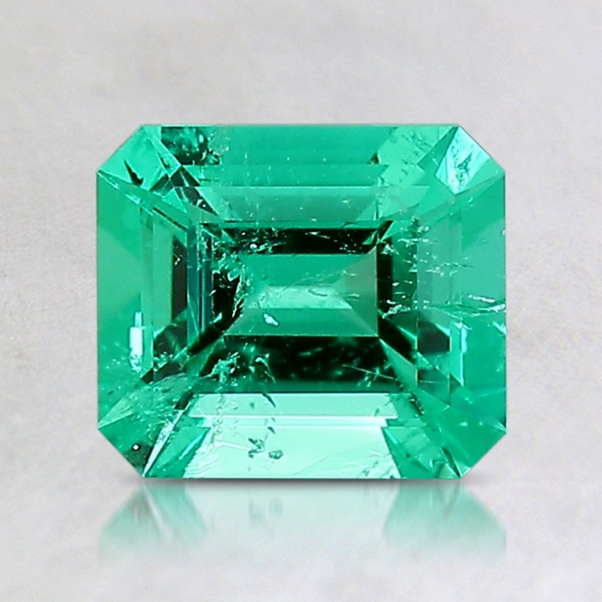 6.9x6mm Colombian Emerald