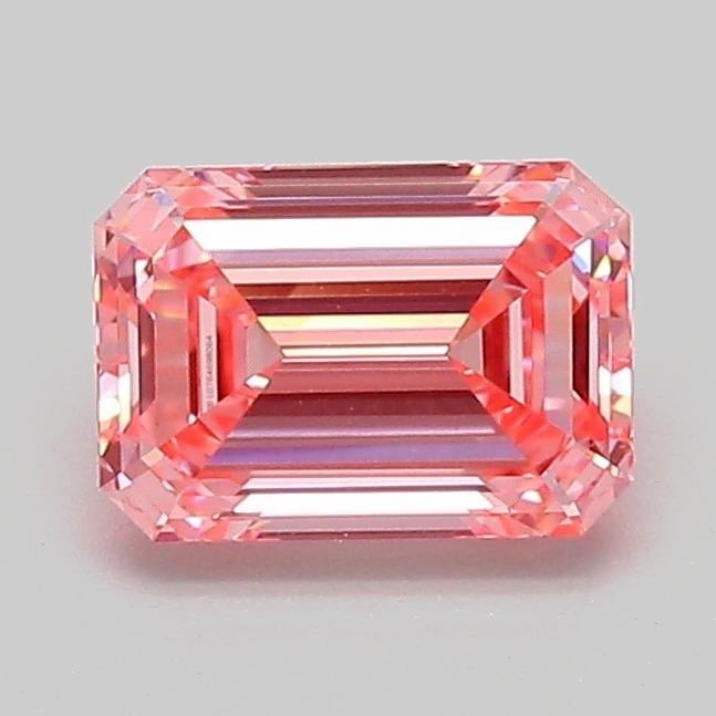 1.05 Ct. Fancy Vivid Pink Emerald Lab Grown Diamond