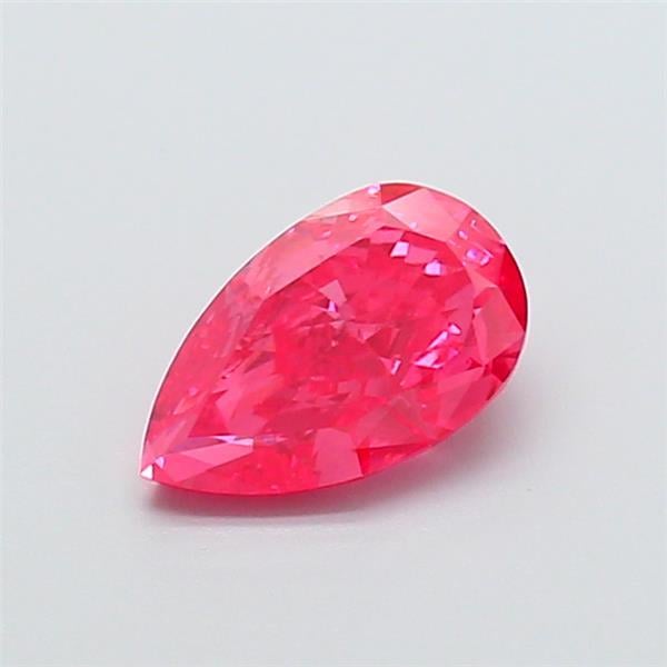 1.76 Ct. Fancy Vivid Pink Pear Lab Grown Diamond