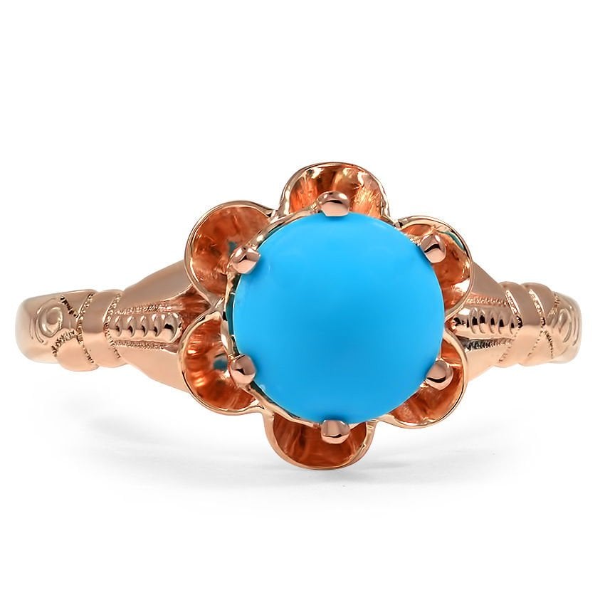 Victorian Howlite Vintage Ring