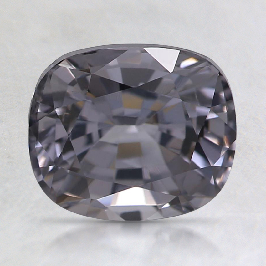 8x6.9mm Gray Cushion Spinel