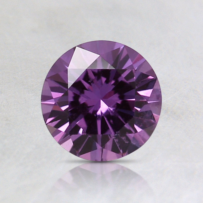 6.1mm Purple Round Sapphire