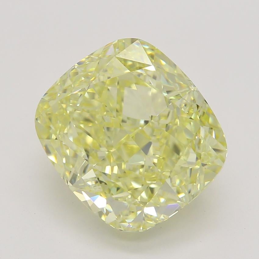 3.02 Ct. Fancy Yellow Cushion Diamond