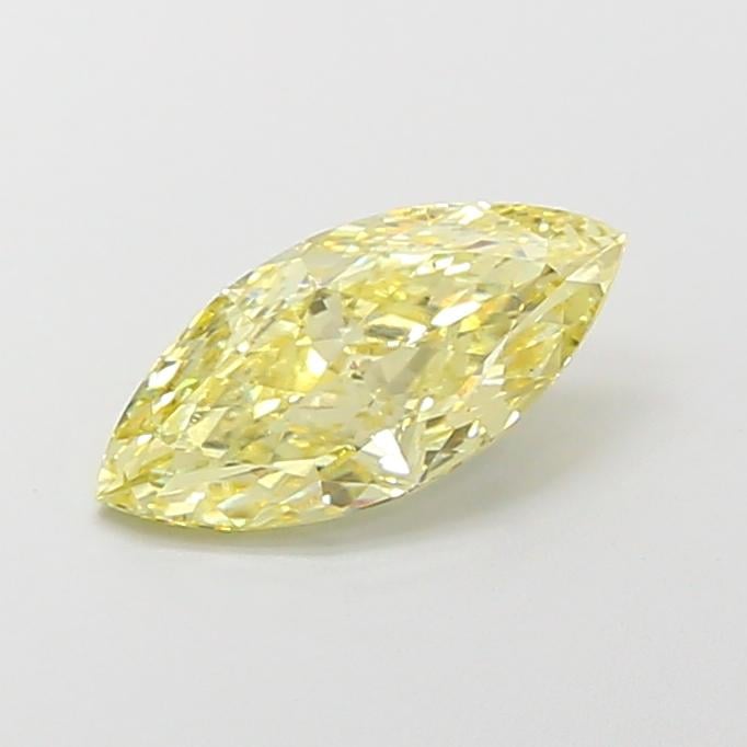 2.19 Ct. Fancy Intense Yellow Marquise Lab Grown Diamond