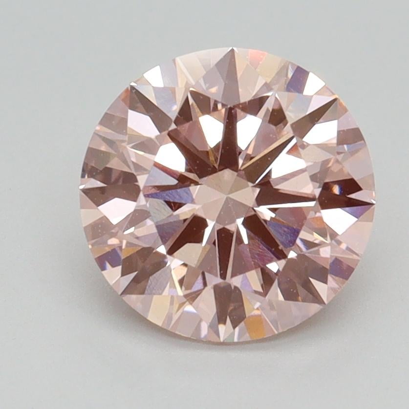 2.02 Ct. Fancy Intense Pink Round Lab Grown Diamond