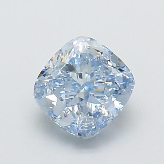 1.06 Ct. Fancy Intense Blue Cushion Lab Grown Diamond