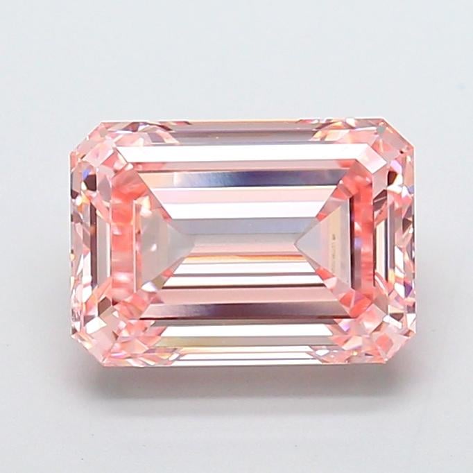 5.06 Ct. Fancy Intense Pink Emerald Lab Grown Diamond