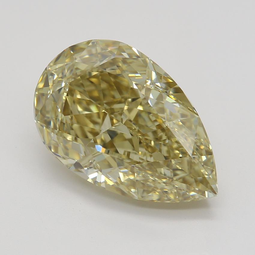 3.56 Ct. Fancy Brownish Yellow Pear Diamond