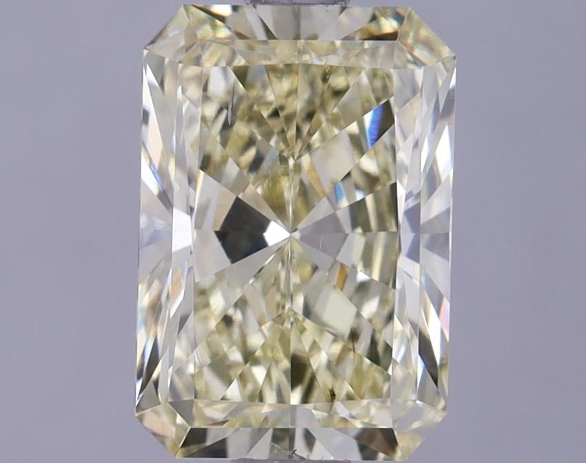 2.10 Ct. Fancy Yellow Radiant Lab Grown Diamond