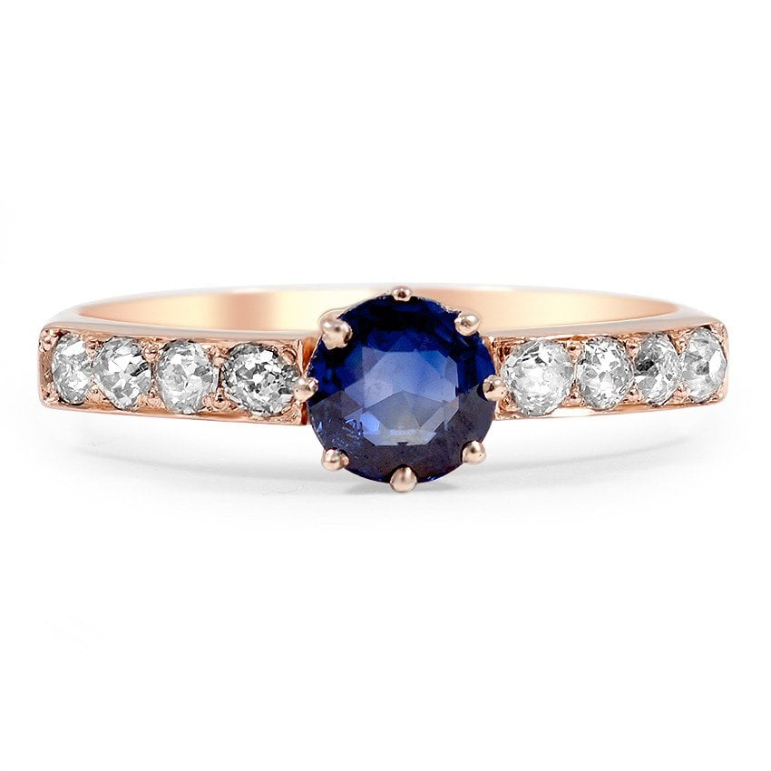 Art Deco Sapphire Vintage Ring