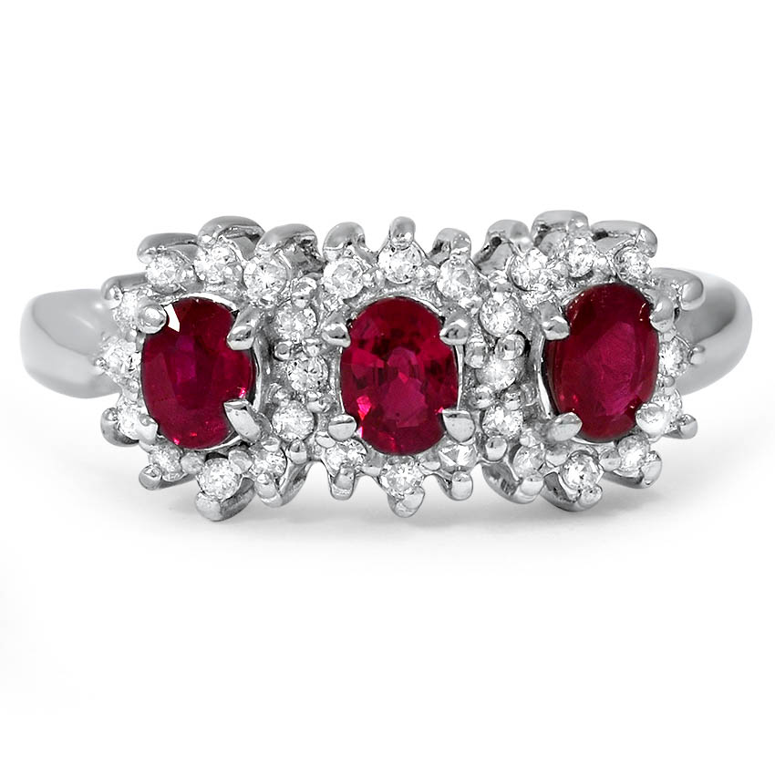 Retro Ruby Vintage Ring
