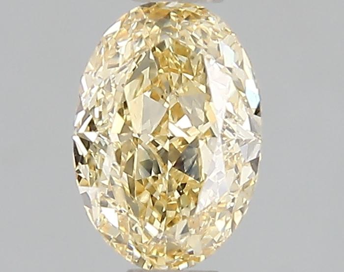 1.06 Ct. Fancy Intense Yellow Oval Lab Grown Diamond