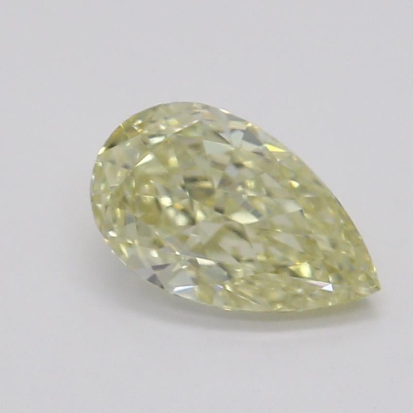 0.44 Ct. Fancy Yellow Pear Diamond