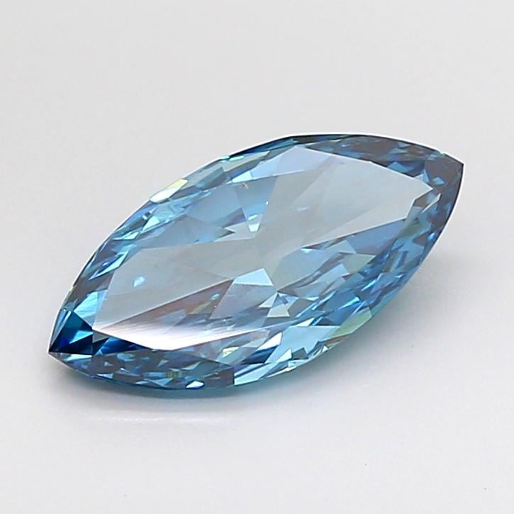 1.83 Ct. Fancy Blue Marquise Lab Grown Diamond