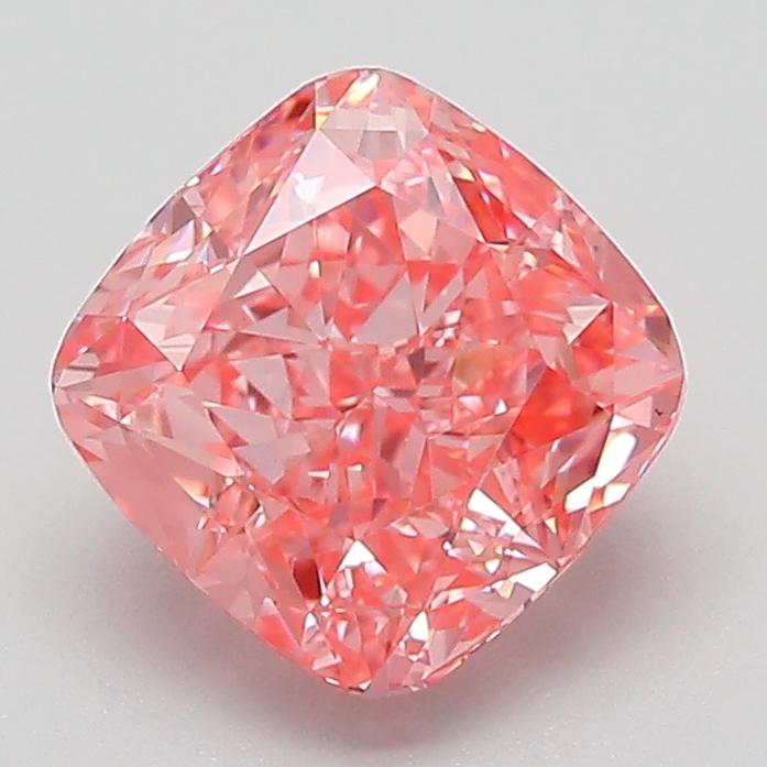 2.02 Ct. Fancy Pink Cushion Lab Grown Diamond