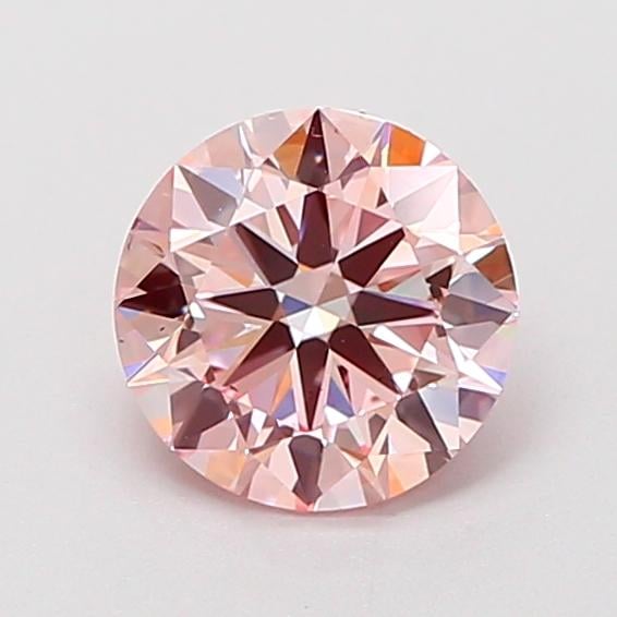 0.92 Ct. Fancy Pink Round Lab Grown Diamond