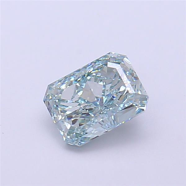 1.07 Ct. Fancy Intense Green Radiant Lab Grown Diamond