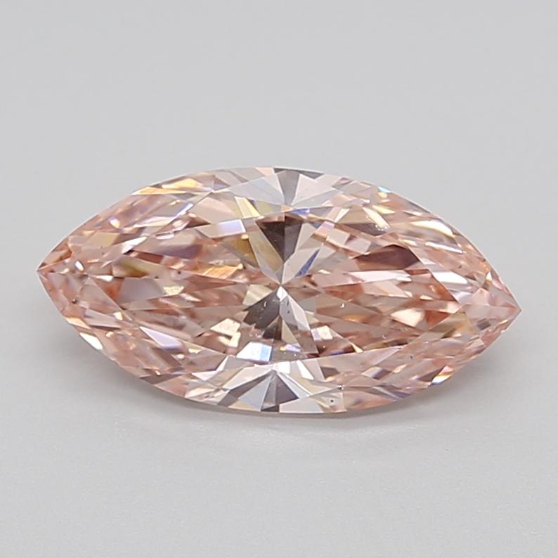 2.02 Ct. Fancy Intense Pink Marquise Lab Grown Diamond
