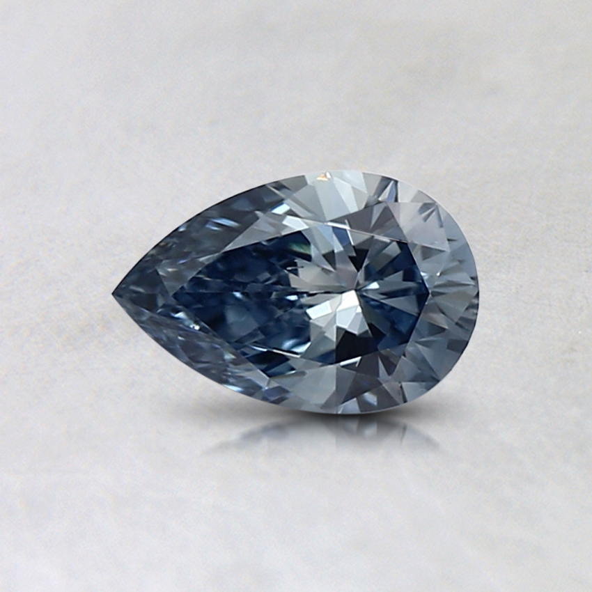0.37 Ct. Fancy Light Blue Pear Lab Grown Diamond