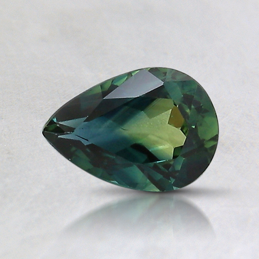 7x4.9mm Unheated Bi-Color Pear Australian Sapphire