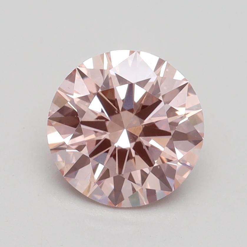 1.31 Ct. Fancy Intense Pink Round Lab Grown Diamond