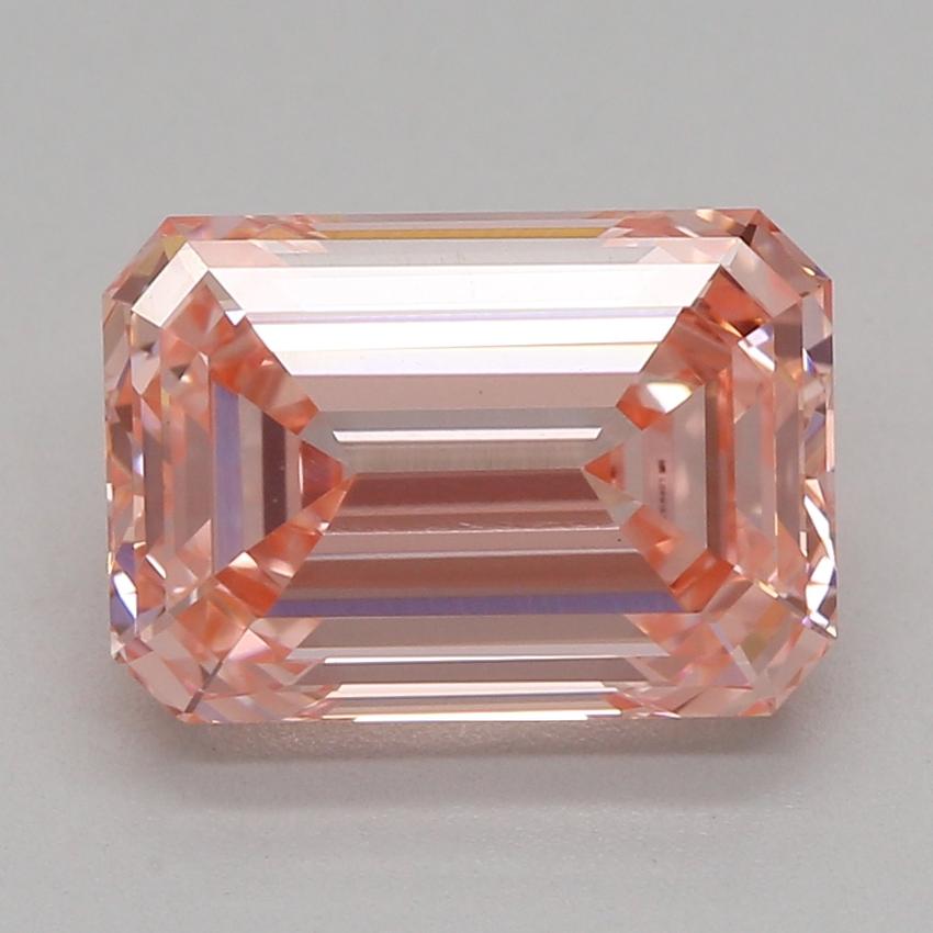 2.09 Ct. Fancy Vivid Pink Emerald Lab Grown Diamond