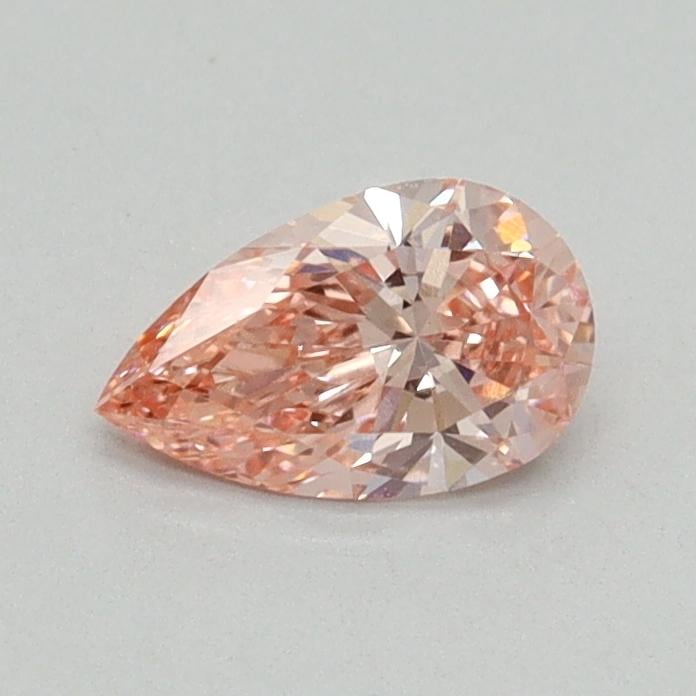 0.44 Ct. Fancy Vivid Pink Pear Lab Grown Diamond