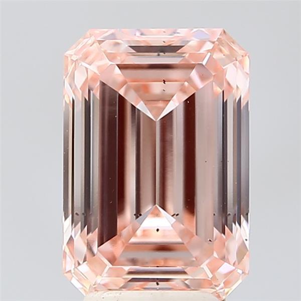 4.03 Ct. Fancy Intense Pink Emerald Lab Grown Diamond
