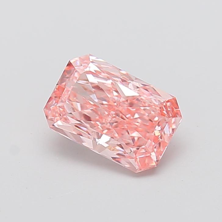 1.98 Ct. Fancy Vivid  Pink Radiant Lab Grown Diamond
