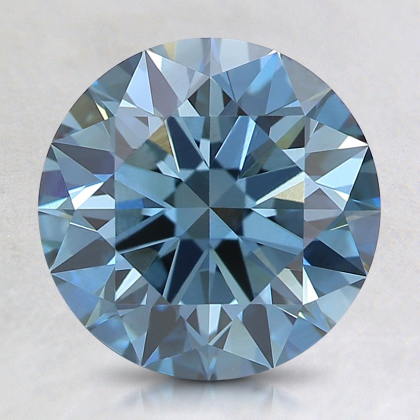 2.23 Ct. Fancy Deep Blue Round Lab Grown Diamond