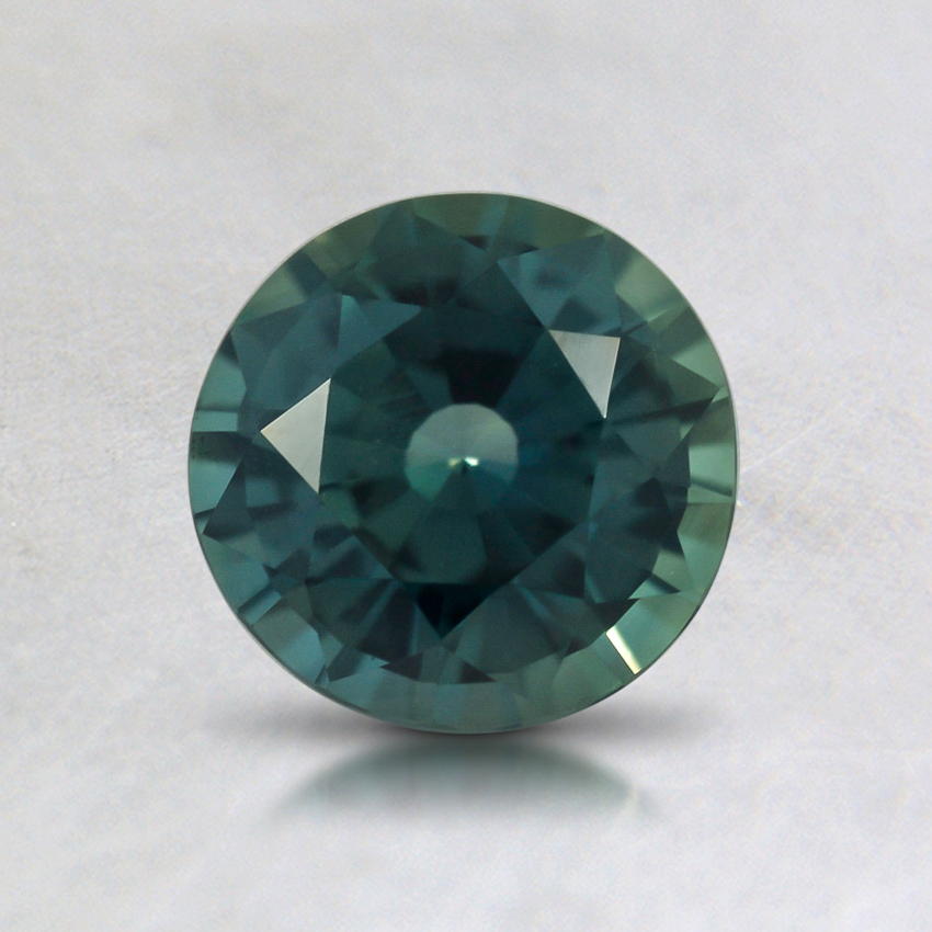 6mm Green Round Sapphire