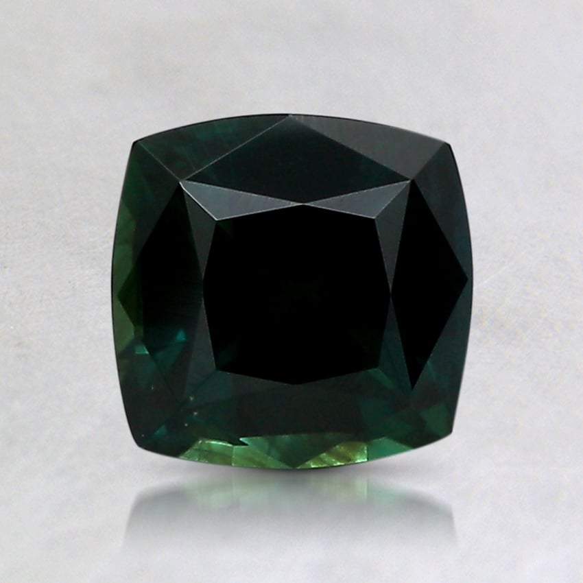 6.3x6.1mm Unheated Teal Cushion Kenyan Sapphire