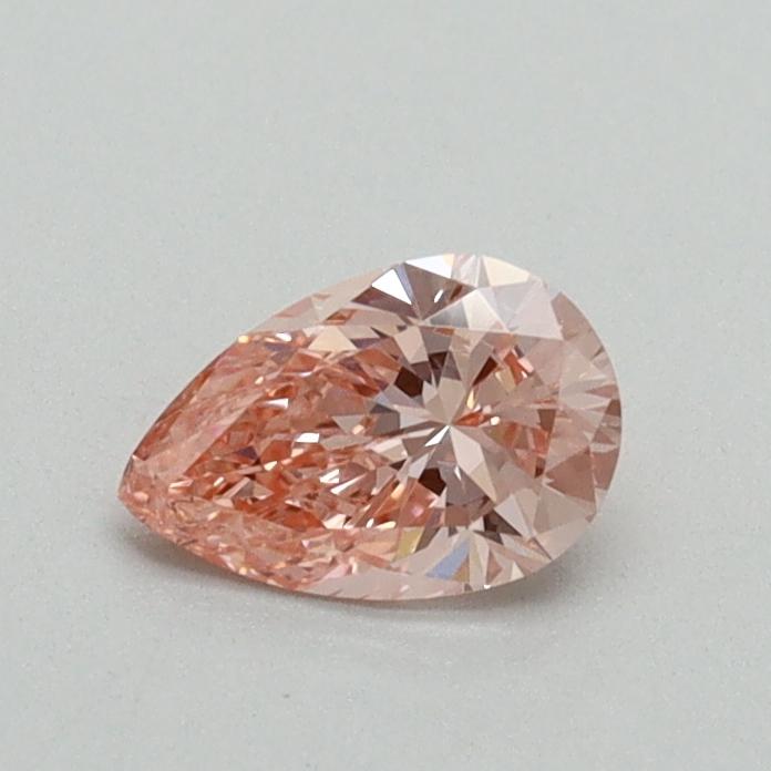 0.40 Ct. Fancy Vivid Pink Pear Lab Grown Diamond