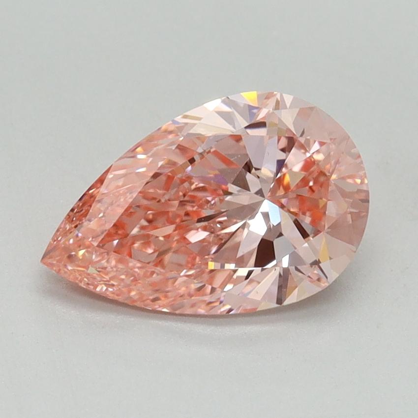 1.50 Ct. Fancy Vivid Pink Pear Lab Grown Diamond