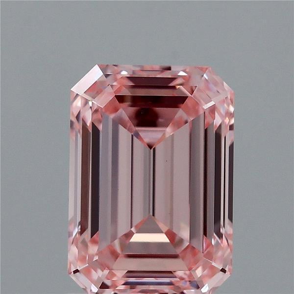 1.97 Ct. Fancy Intense Pink Emerald Lab Grown Diamond