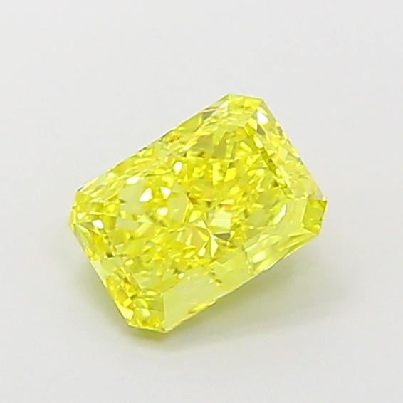 1.20 Ct. Fancy Vivid  Yellow Radiant Lab Grown Diamond